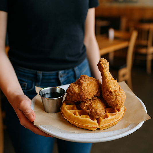 National Chicken and Waffles Day — and Try a Parchment Paper Hack!